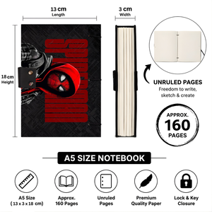 Cuaderno <span class=keywords><strong>de</strong></span> Papel Hecho a Mano A5, 100 Páginas |   Diario Ecológico Premium con Temática Urbana, Tapa Dura, Cuaderno <span class=keywords><strong>de</strong></span> Dibujo Escolar - Product Image 4