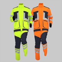 Uniformes de Trabajo para Mecánicos al por Mayor, Overoles de una Pieza, de Algodón para Minería, Antiestáticos, Transpirables, Reflectantes, Térmicos, para Adultos