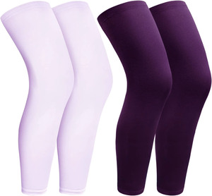 Codos y rodilleras profesionales de polipropileno, mangas de compresión para piernas, tejido que absorbe la humedad, transpirable, para entrenamiento en el gimnasio. - Product Image 3