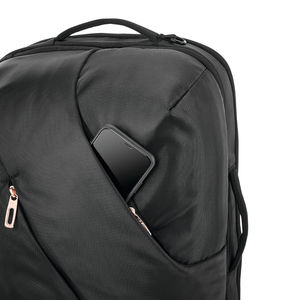 Sac à dos pour ordinateur portable en nylon imperméable, dernière collection, directement de l'usine, avec poignée/sangle détachable pour l'école et les voyages, avec options OEM ODM - Product Image 5