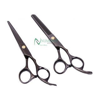 Professional Beauty Left-Handed Salon Barber Scissor Combination Set <b>Thin</b> Japanese Stainless Steel Blade Plastic Handle Sharp 28 - Product Image 5