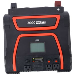 Inverter di Potenza da 3000 Watt con Display LED, Onda Sinusoidale Modificata per Auto, Camion, Barche, Cantieri - Fonte di Alimentazione AC Portatile, Alternative alla Rete Elettrica - Product Image 6
