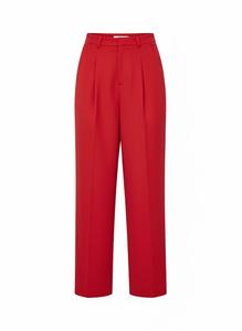 Pantalon décontracté pour femme, nouvelle mode, rétro, taille haute, respirant, plat, avec poche latérale, tissu tissé, pour l'automne - Product Image 4