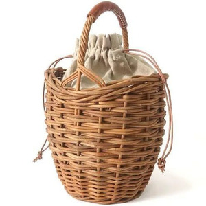 Sacs à main de luxe pour femmes, sac à main en rotin, sac à main en paille, sac à main tendance, fabrication OEM Vietnam, vente en gros, logo personnalisé, HNH Craft Vietnam - Product Image 2