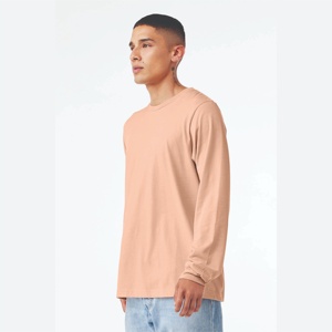 Custom Design Men's Unisex <b>Long</b> Sleeve O-Neck Casual T-Shirts 100% Cotton Eco-Friendly 220g Summer Oversize Wholesale - Product Image 2
