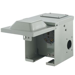 Presa Elettrica Bloccabile per Camper 30A 125/250V, Scatola di Collegamento NEMA TT 30R Impermeabile per Esterni - Product Image 5