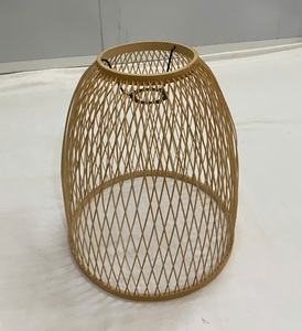 <b>Fish</b>-<b>trap</b> shaped bamboo woven lampshade perfect for homes offices restaurants hotels and resorts . - Product Image 5