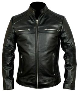 <b>SMART</b> SHINE ENTERPRISES <b>Men</b> High Quality Leather <b>Jacket</b> Soft Durable Comfortable Full Zip Classic Casual Winter Breathable Quick - Product Image 1