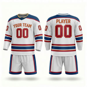 Maillots d'équipe personnalisables de haute qualité, respirants, imprimés, confortables et durables en polyester/coton - Product Image 2