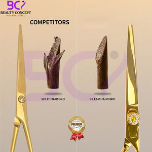 Excellent fournisseur, nouvelle tendance, prix de gros, fabriqué au Pakistan, acier pur avec bord tranchant, conçu pour la performance, ciseaux de barbier Power Edge - Product Image 6