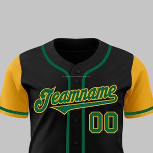 OEM Personalizar Premium Moda Sublimación Camiseta de béisbol Camisa de estilo personalizado Venta al por mayor Juego de béisbol Jersey Camiseta de béisbol - Product Image 2