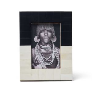 Nuevo Marco de Fotos Moderno Personalizado con Incrustaciones de Hueso Coloridas Hechas a Mano - Product Image 3