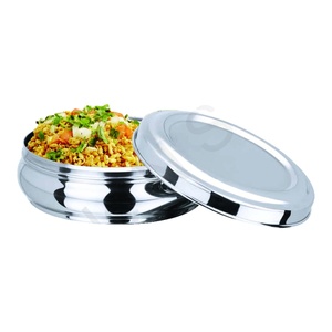 Belly Storage Camping <b>Box</b> Stainless Steel Tiffin <b>Box</b> Carrier <b>Stackable</b> Bento <b>Lunch</b> <b>Box</b> Stainless Steel - Product Image 1