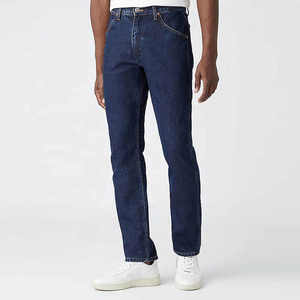 Jeans de Mezclilla Ajustados y Rotos para Hombre, Pantalones de Estilo Urbano Personalizados OEM, Fabricante Mayorista de Marca Privada - Product Image 1