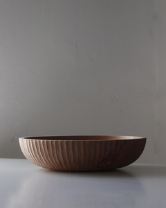 Handcarved Beech Wood Bowl Unique Woodturning Centerpiece Eco-Friendly Home Decor Classic Design for Party Use - Product Image 5