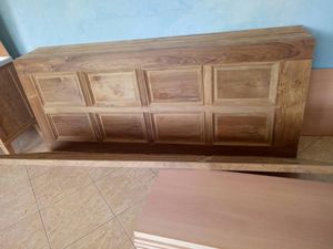 Porte d'entrée double moderne en teck massif à lattes verticales, porte principale sur mesure OEM pour importateurs, commandes FCL depuis Jepara, Indonésie - Product Image 5
