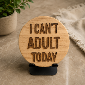Avengers Logo Solid Wood Coaster Set Handcrafted Heat Resistant Drink <b>Mat</b> Superhero Table Protector Coffee Tea Cup Holder - Product Image 3