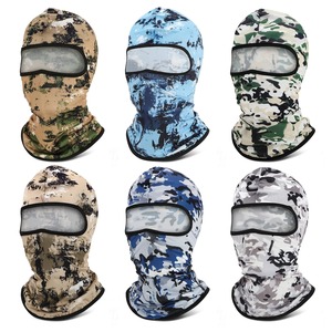ZARSAH EXPORTS Paquete de 5 Mascarillas Deportivas Transpirables de Poliéster con Estampado Personalizado, Diseño de Camuflaje, para Fútbol Americano y Esquí - Product Image 4