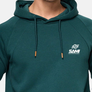 Servicio OEM al por Mayor, Sudaderas con Capucha de Forro Polar para Hombre, Diseño Básico, Ligeras, Transpirables, de Secado Rápido, 100% Algodón - Product Image 4