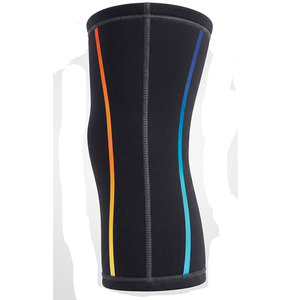 Genouillères en néoprène unisexe à effet dégradé, confortables, durables, ajustables, avec logo imprimé personnalisé - Product Image 2