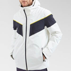 Veste de ski imperméable et coupe-vent pour homme grande taille, personnalisable, avec capuche, fermeture éclair, évacuation de l'humidité, protection UV, idéale pour le snowboard et l'hiver - Product Image 3