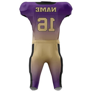 Unisex Uniform Sports Rugby Wear Sublimation Printing Moisture Wicking Wholesale <b>Compression</b> American Football Uniform Printed - Product Image 6