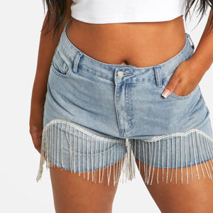 Shorts de Mezclilla para Mujer a la Venta, Precio Económico, Disponibles en Todas las Tallas, Shorts de Mezclilla de Corte Regular a la Moda - Product Image 3