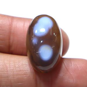 Piedra Preciosa Natural de Ágata Sulemani Aqeeq, Cabujón de Ágata con Rayas, Piedra Suelta Lisa, Proveedor Mayorista de Piedras para Joyería - Product Image 1