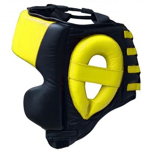 Casque de kick-boxing pour hommes, femmes et adultes, réglable, en éponge PU, protection de la tête pour le karaté, le muay thai, équipement d'entraînement - Product Image 2