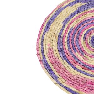 Napperon rond en cosse de maïs durable stocké en gros décoration de table et accessoires tapis et tampons modèle MXVTC - Product Image 3