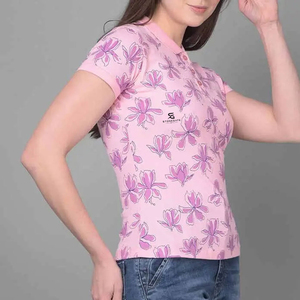 <b>Women's</b> Casual Knitted Polo Top Cotton Solid Pattern Short Sleeve Breathable <b>Shirt</b> <b>Button</b> <b>Up</b> Summer Wear 2026 - Product Image 1