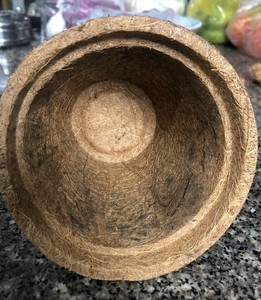 Pot en fibre de coco naturelle de haute qualité |   Pot de fleurs rond pressé à chaud - Product Image 3