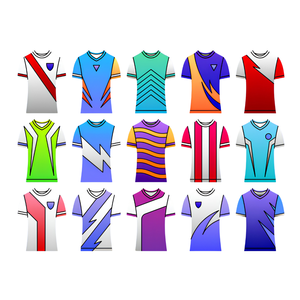 Maillot de football personnalisé pour équipe, motif floral, polyester/coton sublimé, séchage rapide, col en V à fermeture magnétique, manches courtes, unisexe - Product Image 6