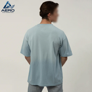 Trendy Wholesale <b>Men</b> Acid <b>Wash</b> T-Shirts Comfortable Everyday Wear Soft Cotton Fabric Short Sleeve Top With Custom Logo Available - Product Image 2