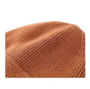 B2B Custom Apparel Beanies <b>Cap</b> Custom Knitted Logo <b>Cap</b> Factory Wholesale Private Label Beanies <b>Cap</b> Ribbed Fold-Over Cuff <b>Hat</b> - Product Image 5
