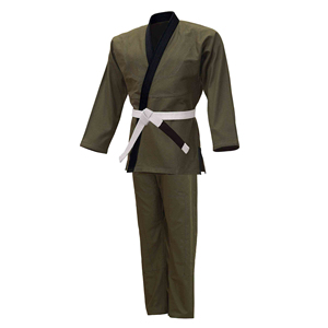 Kimono de Judo, MMA, Karate, BJJ para Hombre, 100% Algodón Preencogido, Tejido Pearl Weave, de Secado Rápido, Uniforme Personalizable para Entrenamiento, Conjunto 2026 Frontal - Product Image 4