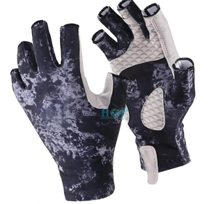 Guantes de Pesca sin Dedos para Hombre y Mujer, Protección UV, Antideslizantes, de Secado Rápido, Transpirables, Ligeros y Elásticos - Product Image 1
