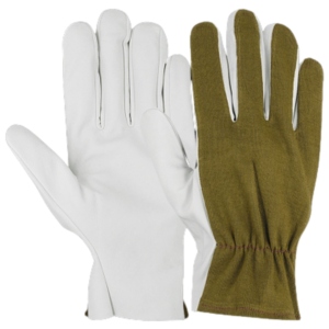 High Quality Cowhide Grain Leather Breathable Driver <b>Gloves</b> Workwear Safety Industrial Assembly Drivers Gardening <b>Gloves</b> - Product Image 3