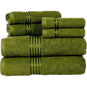 Serviettes en coton de luxe en gros, grammage élevé, prix bas, séchage rapide, douces et lisses, très absorbantes, pour hôtels et spas, teintes unies - Product Image 5
