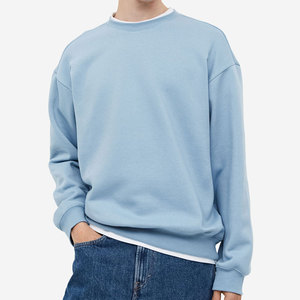 Sweatshirt Heavyweight Cotton Fleece Urban Style Relaxed Fit Drop Shoulder Custom Logo OEM ODM Bulk Supplier Sweatshirt - Product Image 1