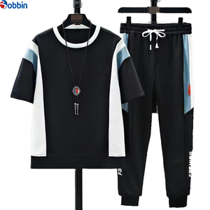 Conjunto Deportivo para Hombre, Verano, Manga Corta, Nuevo Estilo, Venta Caliente, Casual, Moderno, Deportivo, 2 Piezas, para Adolescentes, Unisex - Product Image 1