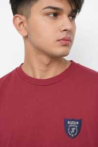 310GSM Heavy Weight 100% Cotton Eco-Friendly New Style 2026 <b>Turtleneck</b> Custom Short Sleeve t shirt for <b>men</b> - Product Image 4