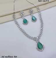 Set Perhiasan Imitasi Kuningan Berlapis Rhodium dengan Mutiara dan Berlian Imitasi, Anting dan Kalung Bentuk Tetesan Air Merah, untuk Pengantin Wanita