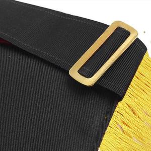 Tablier de Maître Maçon en Coton et Cuir Brodé à la Main, Résistant à l'Eau, avec Col Magnétique – Vente en Gros, Haute Qualité - Product Image 5