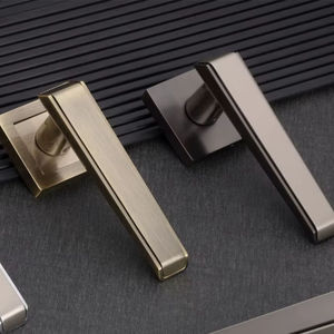 Premium Brass and Zinc Alloy Furniture <b>Handles</b> and Knobs Modern Hardware Set for Kitchen, Bathroom, Home Office, and Bedroom War - Product Image 2