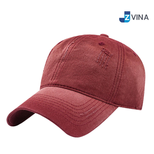 Gorra de Béisbol Lavada con Logotipo Personalizado, Letra Bordada, Gorra de Papá, Visera Curva, Gorra Deportiva Informal - Product Image 3