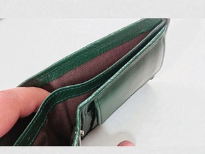 Luxury Minimalist Unisex Tactical Pouch <b>Slim</b> Microfiber Waterproof Front Pocket Card Holder Thin Compact Stylish Modern Everyday - Product Image 2