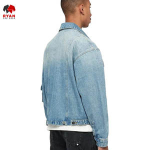 Chaqueta Vaquera Personalizada de Primera Calidad Ryan Pro Gear para Hombre, Cierre de Botones, Acolchada, de Secado Rápido, Diseño ODM - Product Image 2