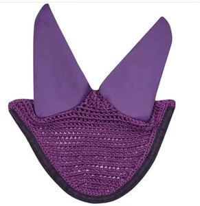 Premium Equestrian Horse <b>Fly</b> Veil High Quality Nose Cover Ear Bonnet <b>Net</b> Hood Mesh Clothing Buckle Athletic for Horse Riding - Product Image 2