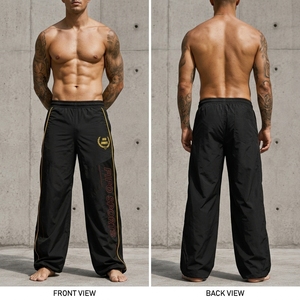 Men Windbreaker <b>Track</b> <b>Pant</b> High Performance Athletic <b>Pants</b> With Elastic Waist Quick Dry Fabric And Comfortable Fit Wholesale - Product Image 5